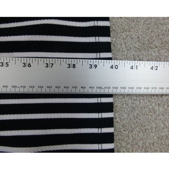 Privy Privately Privileged Black and White Striped Cut-Out Dress - Picture 11 of 12